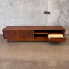 Newburry TV Console Acacia Wood