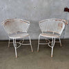 Pair of Mid Century Modern Patio Chairs in the Style of Salterini