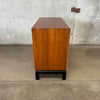 Mid Century Walnut Tambor Door Credenza (Small) #1