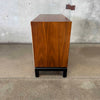 Mid Century Walnut Tambor Door Credenza (Small) #1