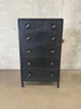 Machine Age Industrial Steel Simmons Five Drawer Dresser by Norman Bel Geddes