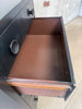 Machine Age Industrial Steel Simmons Five Drawer Dresser by Norman Bel Geddes