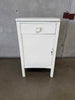 Vintage Industrial Metal Medical Cabinet / Side Table