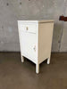 Vintage Industrial Metal Medical Cabinet / Side Table