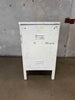 Vintage Industrial Metal Medical Cabinet / Side Table