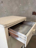 Vintage Industrial Metal Medical Cabinet / Side Table