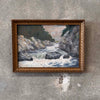 1920s River Painting - Signed & Dated