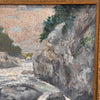 1920s River Painting - Signed & Dated