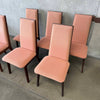 Set of 6 Mid Century Modern Walnut Dining Chairs
