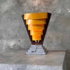 Arts & Crafts Lamps - Wood & Steel Banding