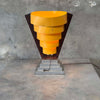 Arts & Crafts Lamps - Wood & Steel Banding
