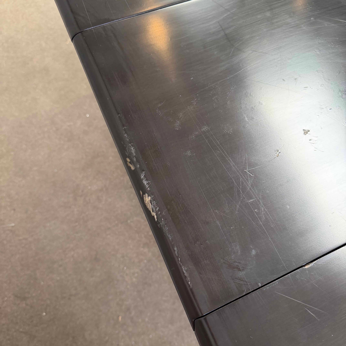 Heywood Wakefield Wishbone Dining Table in Ebonized Wood