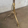 Vintage Korean Brass Hall Tree Coat Rack