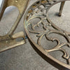 Vintage Korean Brass Hall Tree Coat Rack