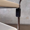 Vintage Off-White 3-Tier Rolling Cart w/ Original Outlet
