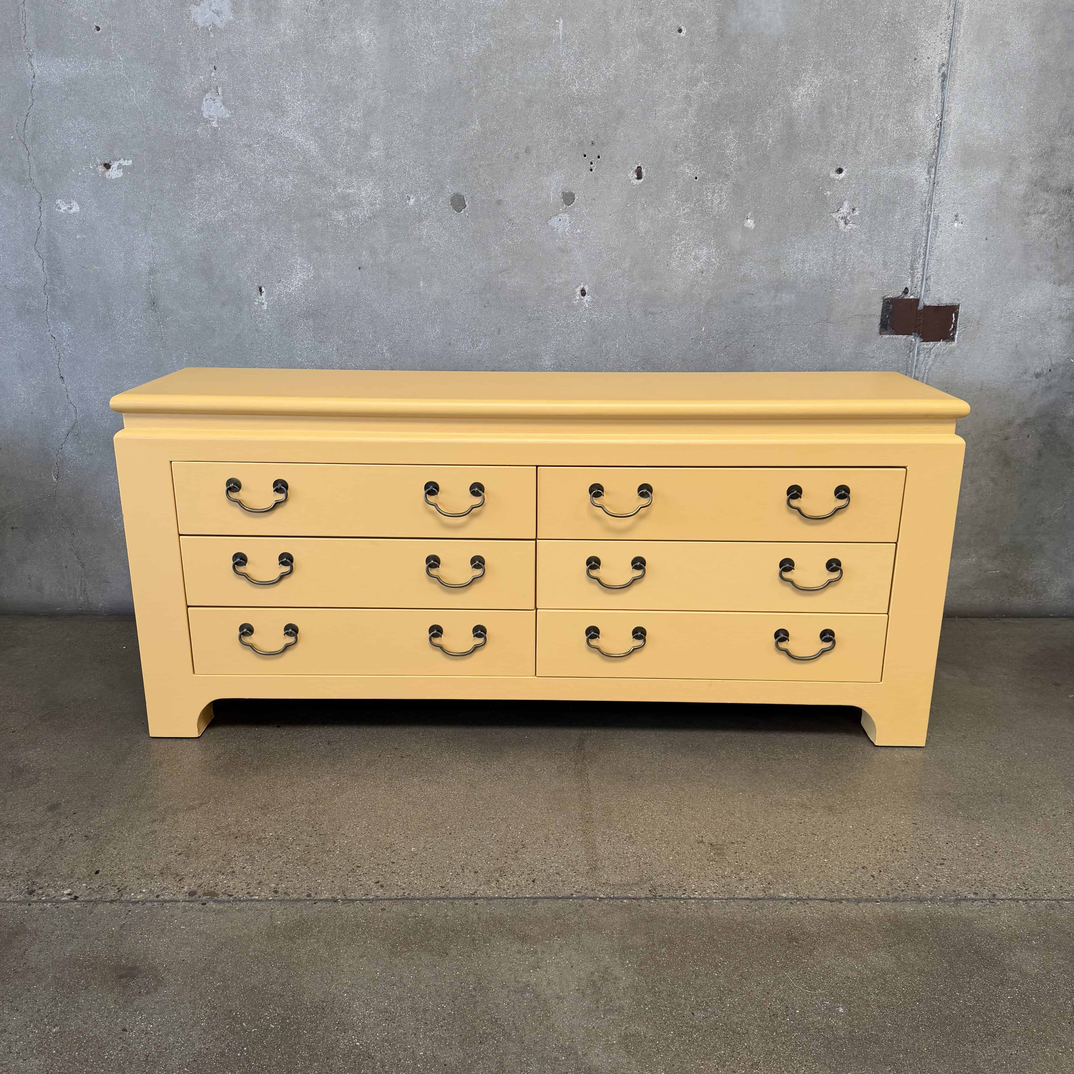 modern 6 drawer dresser Harrison Van Horn Mid Century Modern 6-Drawer Dresser
