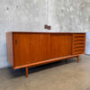 Mid Century Modern 1960s Teak Credenza by Arne Vodder