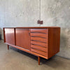 Mid Century Modern 1960s Teak Credenza by Arne Vodder
