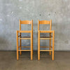 Vintage Pair of Post Modern Barstools