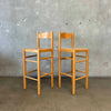 Vintage Pair of Post Modern Barstools
