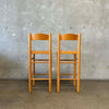 Vintage Pair of Post Modern Barstools