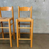 Vintage Pair of Post Modern Barstools