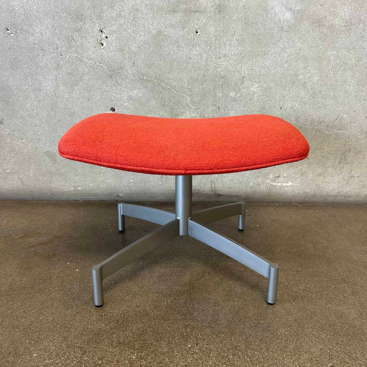 Atomic Dialogue Lounge Chairs w/ One Matching Ottoman - 3 Piece Set