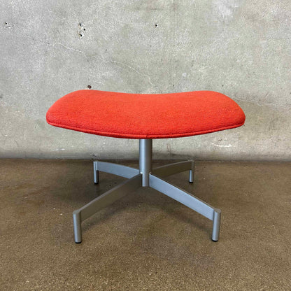 Atomic Dialogue Lounge Chairs w/ One Matching Ottoman - 3 Piece Set