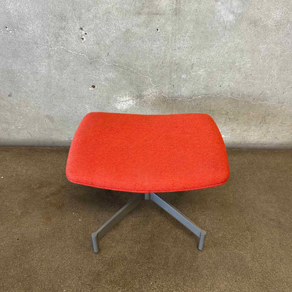 Atomic Dialogue Lounge Chairs w/ One Matching Ottoman - 3 Piece Set