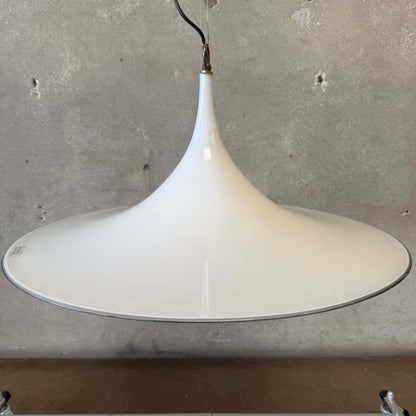 26" Effetre International Murano Hand Blown Trumpet Glass Lamp