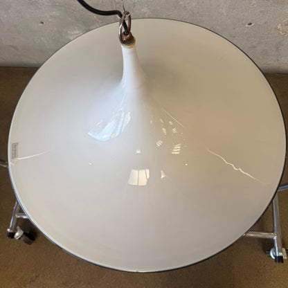 26" Effetre International Murano Hand Blown Trumpet Glass Lamp