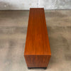 Mid Century Walnut Tambor Door Credenza