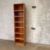 Tall Danish Teak Shelving Unit #1