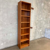 Tall Danish Teak Shelving Unit #1
