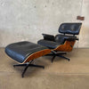 Mid Century Modern Style Lounge Chair & Ottoman