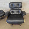 Mid Century Modern Style Lounge Chair & Ottoman
