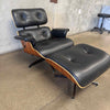 Mid Century Modern Style Lounge Chair & Ottoman