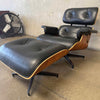 Mid Century Modern Style Lounge Chair & Ottoman