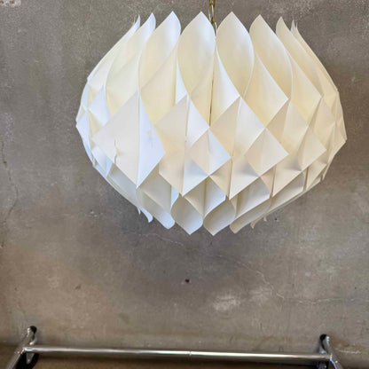 Vintage 1970's Butterfly Pendent Lamp - AS IS - Rewired