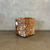 Cowhide Ottoman #1 - New