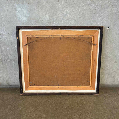 1960s Signed Oil Painting by Thomas Zarraonandia