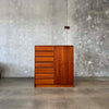 Danish Modern Teak Gentlemen's Chest w/Key