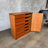 Danish Modern Teak Gentlemen's Chest w/Key