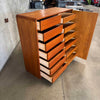Danish Modern Teak Gentlemen's Chest w/Key