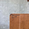Danish Modern Teak Gentlemen's Chest w/Key