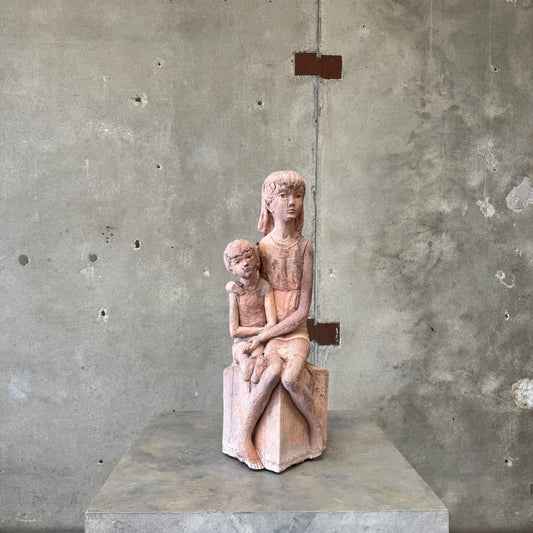 Woman & Child Sculpture