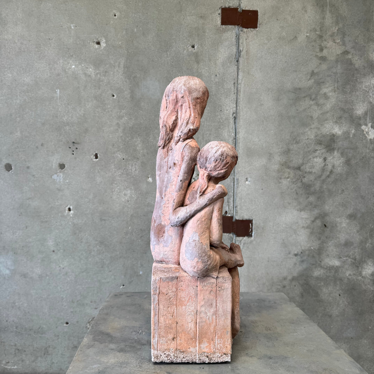 Woman & Child Sculpture