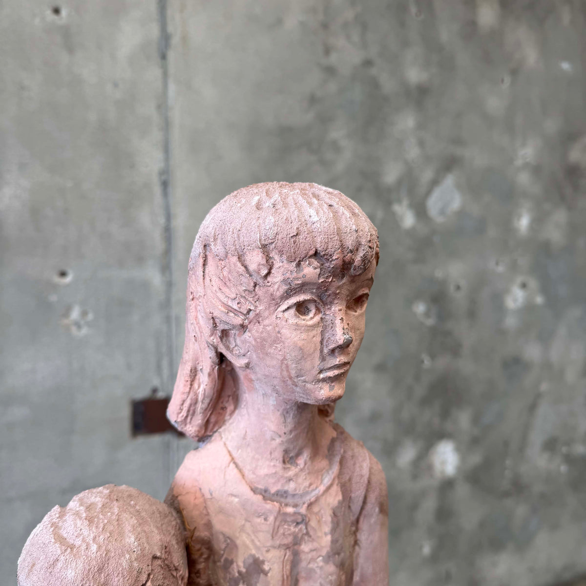 Woman & Child Sculpture