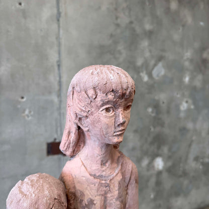 Woman & Child Sculpture