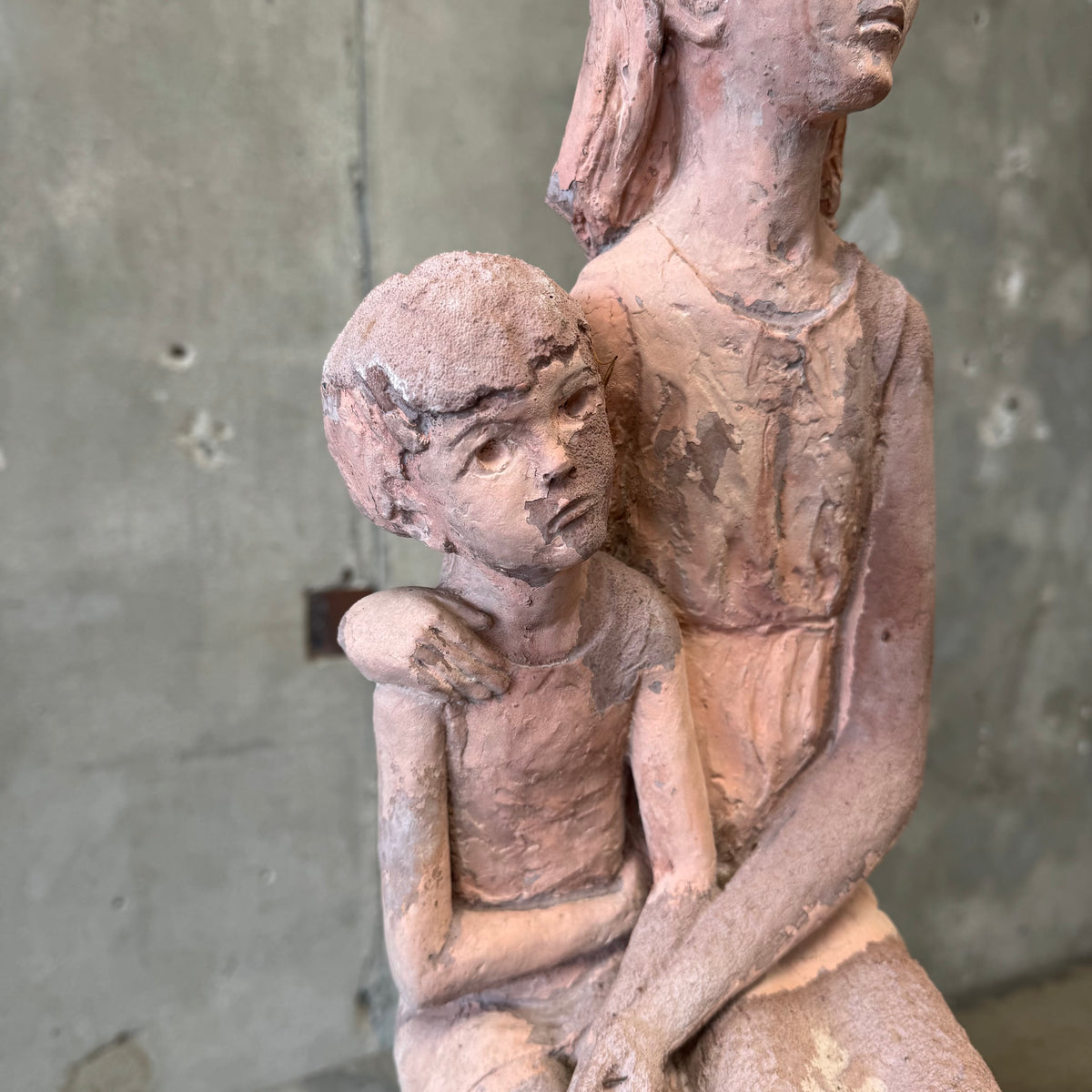 Woman & Child Sculpture